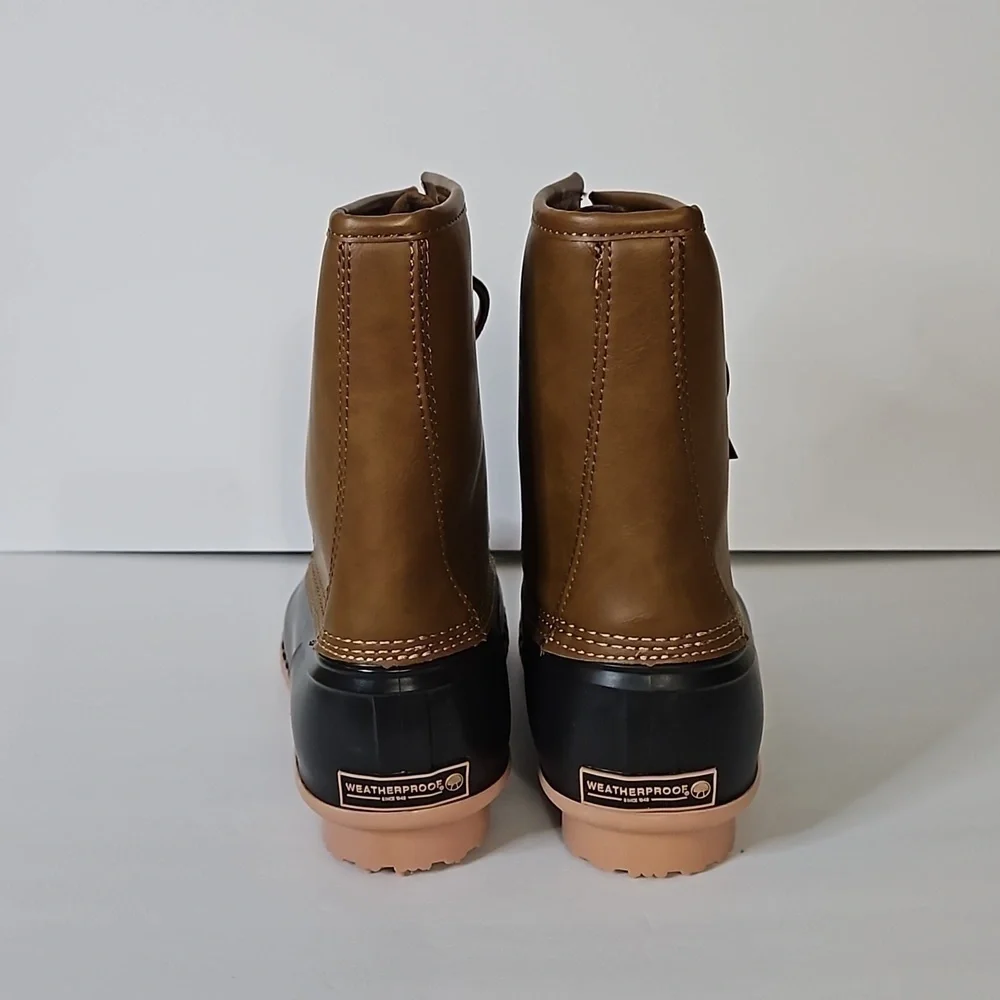 Remington Waterproof Duck  Boots  Men's 9M Tan NIB
